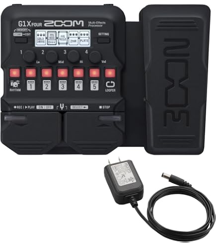 Amazon | ZOOM / G1X FOUR -純正ACアダプター付- ギター用マルチ