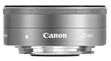 Canon 単焦点広角レンズ EF-M22mm F2 STM シルバー ミラーレス一眼対応 EF-M222STMSL