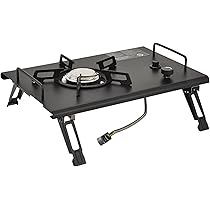 Amazon | シングルバーナー 折りたたみ式 4000W/4500Wのハイ