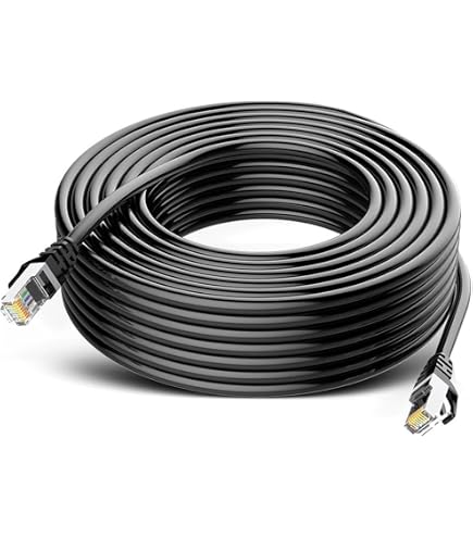 Amazon.co.jp: 30m CAT5e Outdoor Dual Sheath LAN Cable Outdoor POE