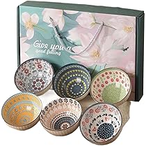陶器 Amazon｜HOHOUNCSYお茶碗 飯碗 6個セット 直径約11.5cm 食器