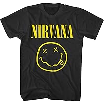 Amazon.co.jp: Nirvana 片面スマイルTシャツ US サイズ: X-Large