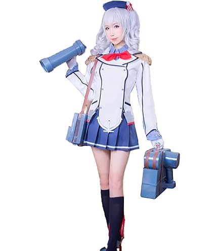 Amazon.co.jp: 艦隊これくしょん 鹿島 コスプレ 制服 艦娘 かしま