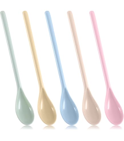Petite cuillère 14 cm Rice en mélamine au design de Nathalie Lété