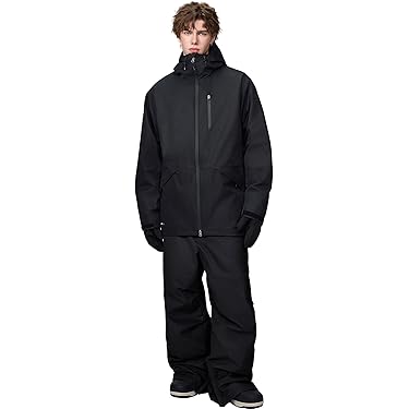 m6296【美品 ブルーブラッド】スノボーウェア セットアップ メンズ (L