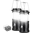 Etekcity Lantern Camping Lantern - 2 Pack - Black