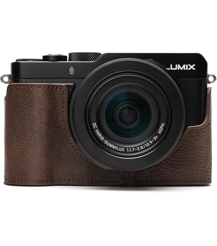 Amazon.co.jp: パナソニック デジタルカメラケース LUMIX LX5専用本革
