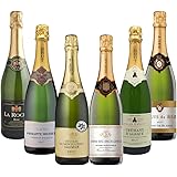 【Amazon限定ブランド】本格的なシャンパーニュ製法で造られたメダル付きも入った人気のスパークリング6本セット! (750mlx6) [ フランス/Amazon.co.jp限定/Curator's Choice ]