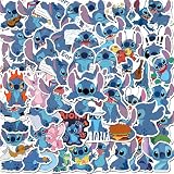 50枚forリロ＆スティッチ ステッカーセットかわいいアニ forスティッチシール アウトドアブランド シール落書き防水可愛い おしゃれステッカーDIY スノーボード スーツケース ギター 車 自転車 水筒 スケートボード バイク ヘルメット パソコン 携帯ノート ステッカー