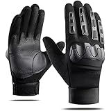 Men's and Women's Tactical Gloves, Motorcycle Outdoor Clothing with Touch Screen Fingers, Tactical Gloves with Impact Protect