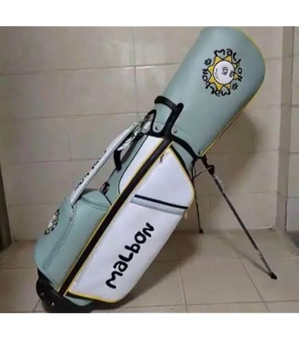 Amazon.co.jp: マルボンゴルフ キャディバッグ キャスター型 茶色