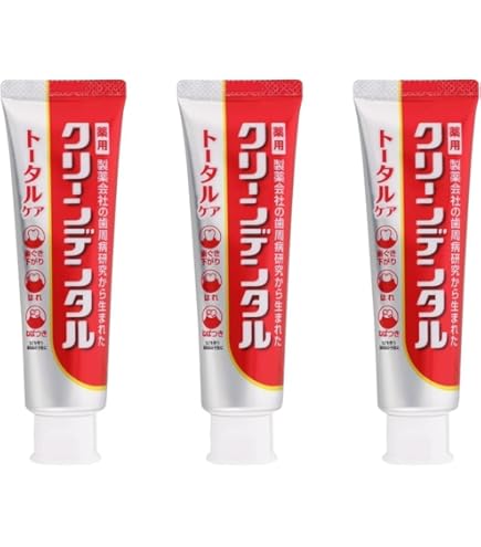 クリーンデンタル トータルケア　150g×6本セット Amazon | 【医薬部外品】クリーンデンタルL トータルケア150g×3本