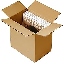 Amazon.co.jp: VillageBox 段ボール CD収納箱 100枚用 20枚セット 宅配