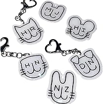 NewJeansキーリング 6種セット NewJeans ぬいぐるみ キーリング ニュージーンズ セット