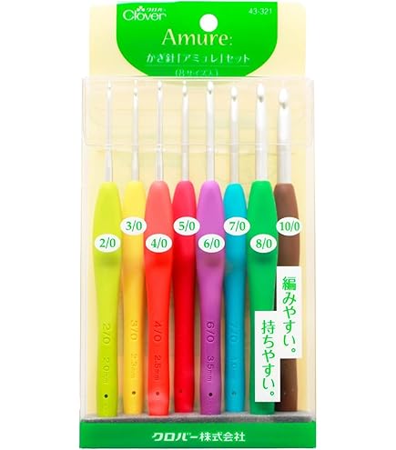 amure「アミュレ」3袋 かぎ針「アミュレ」＜3/0号＞ | クロバー公式オンラインショップ