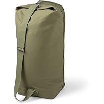 Amazon | フランス軍 ダッフルバッグ LARGE(ワンサイズ OLIVE