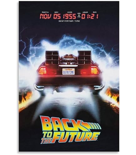 Amazon.co.jp: バック・トゥ・ザ・フューチャー HD 映画のポスター 壁