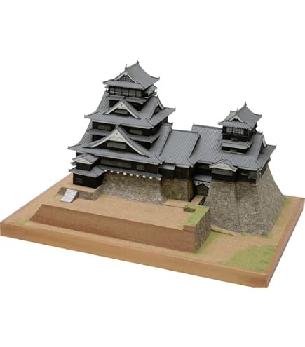 Amazon.co.jp: 完成品092□熊本城・熊本県 城コレ 城 プラモデル