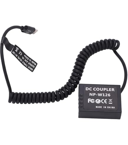 Amazon | FUJIFILM NP-W126用のDCカプラー F CP-W126 | ACアダプタ 通販