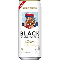 Amazon.co.jp: ブラックニッカクリア ハイボール 500ml×24本 【アサヒ