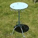 プランタースタンド ガーデニンググッズ パステルカラー アンティークブルー/テーブルスタンド