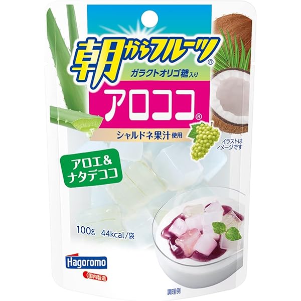 2026,04,30まで　朝からフルーツ はごろも アロエ 190g×48個 Amazon.co.jp: 朝からフルーツ はごろも 朝からフルーティ