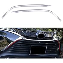 ハリアー 60 後期 フロントグリルガーニッシュ カバー 楽天市場】トヨタ ハリアー 60系 メッキパーツ フロントグリル