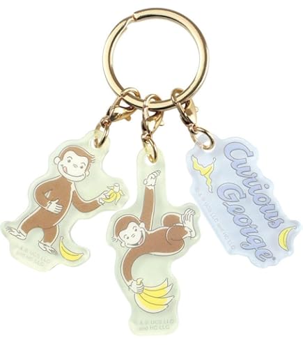 猿のキャラクターキーホルダーセット 猿のキャラクターキーホルダー