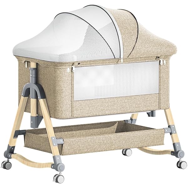 Amazon.co.jp: 【Amazon.co.jp限定】HZDMJ 2022新型 ベビーベッド  