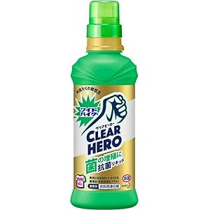 ワイドハイター クリアヒーロー(CLEARHERO)抗菌リキッド本体600ml
