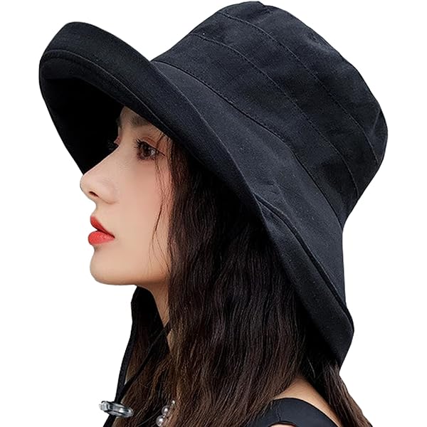 【Ziker】レディース バケットハット つば広 小顔効果 可愛い uvカット バケットハット レディース 人気 かわいい ボーラーハット UV