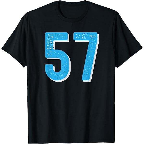 Amazon | 番号 #47 スポーツブルー番号 Tシャツ | Tシャツ