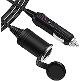 Amazon 車内向け小型ヘアドライヤー 12vシガー電源専用 温風ドライヤー 折り畳み式 軽量コンパクト 風量2段階 霜取り用にも Fmtcad216 車用電化製品 車 バイク