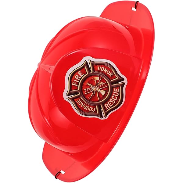 Amazon.co.jp: ファイヤーマンハット 帽子 おもちゃ コスチューム消防