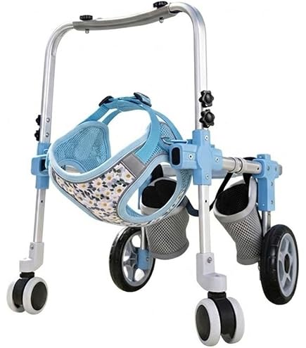 Amazon.co.jp: □犬の車椅子 小型犬用4輪車 29kg位 背高35cm位 顎乗せ