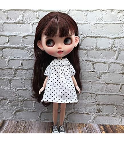 Amazon.co.jp: Leoglint ブライス 服 ドール服 人形 衣装 1/6スケール