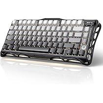 GravaStar Mercury K1 ブラック + リストレスト Mercury K1 Lite - Transparent Black