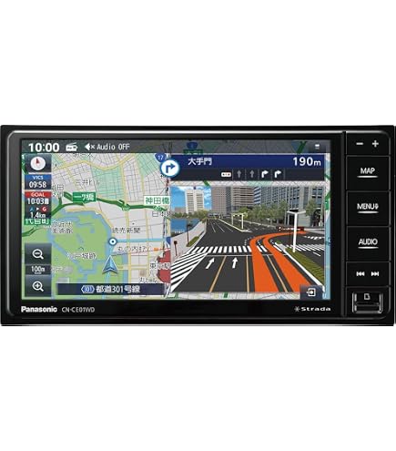 パナソニック CN-HA01D strada ストラーダ カーナビ Amazon.co.jp 