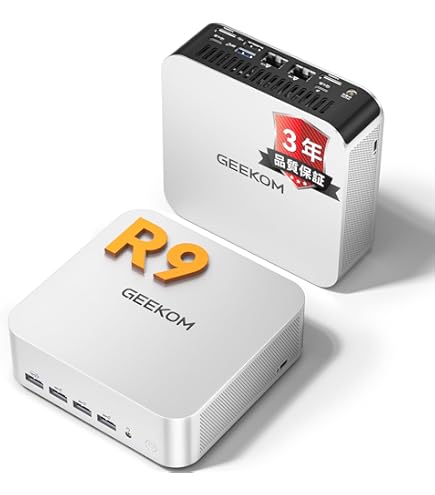 Amazon.co.jp: GEEKOM A6 Mini PC、AMD Ryzen 7 6800H (最大4.7GHz
