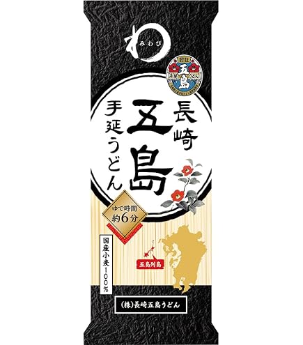 Amazon.co.jp: めんの山一 手延べのどごしうどん つる美 80g×12束