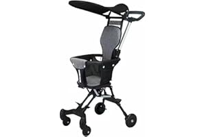 GEBYUI ポータブルベビーカー｜軽量・折りたたみ式｜機内持ち込み可能｜ストッパーブレーキ搭載｜7-48ヶ月用｜旅行＆日常使いに最適｜耐荷重設計で安心