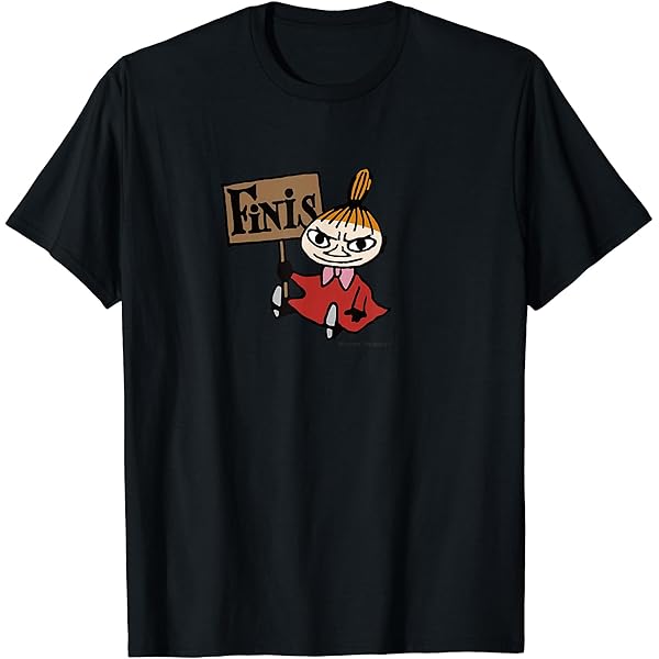 Amazon | ムーミン リトルミイ 看板 Tシャツ | Tシャツ・カットソー 通販