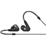 ゼンハイザー Sennheiser イヤホン 有線 IE 300 ブラック ダイナミック カナル型 オーディオファイル MMCX 高遮音性 【国内正規品】