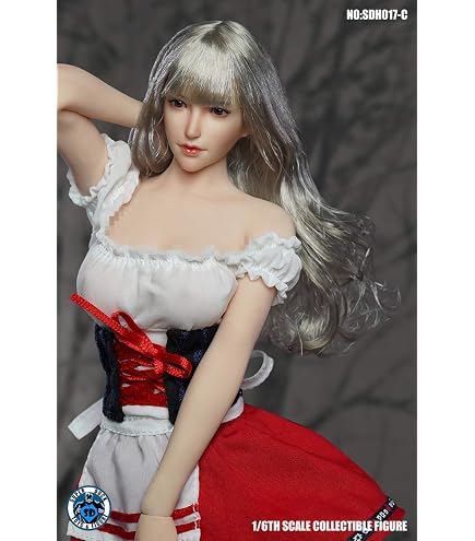 1/6【TBLeague】S10D 素体 ティファ ヘッド 白肌 衣装 シームレス 