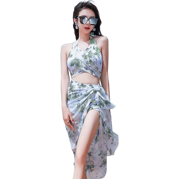 Amazon.co.jp: [MlleeSSeeldyTRC] 水着 レディース ビキニ 3点セット