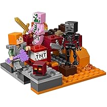 レゴ マインクラフト 21138•21139•21156 3種セット LEGO レゴ マインクラフト 21138スイカ畑,21139暗黒界の戦い