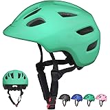 XJD 子供用ヘルメット キッズヘルメット 自転車ヘルメット 子供用 通気 超軽量 サイズ調整可能 洗濯可能 スケート スキー スケートボード サイクリング バイク 保護用ヘルメット 1.5歳-8歳向け 男女兼用