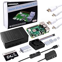 Raspberry Pi 4 スターターセット ラズベリーパイ Raspberry Pi 4 スターターキット（4GB RAM版） — スイッチ