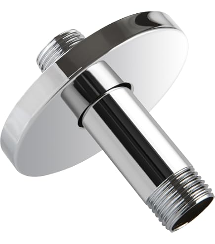 NearMoon Solid Brass G1/2 3 Way Diverter Valve - Chrome T-Shape Hose Fitting Tee Adapter For Shower, Bidet Sprayer, And Angle Valve