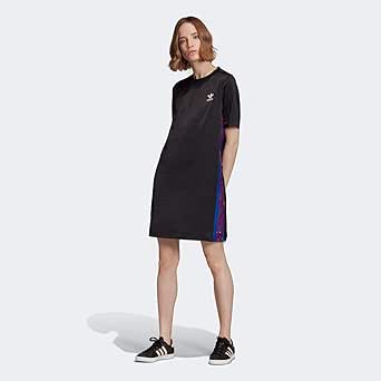 Amazon Co Jp アディダス オリジナルス Adidas Originals Fl0041 Women Tee Dress ワンピース Black Black L 服 ファッション小物